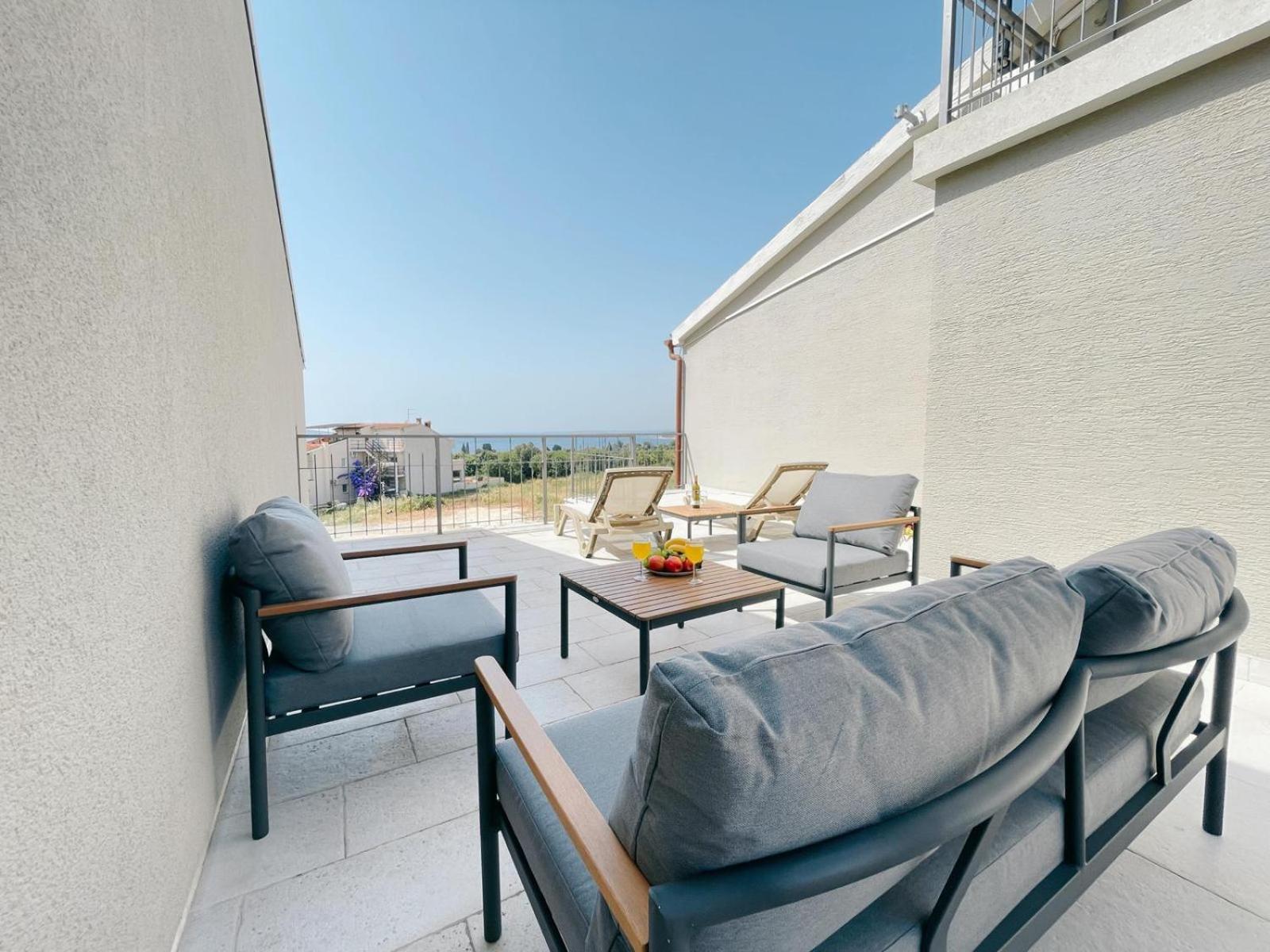 Caramel Comforts With Sea View In Stinjan Only 300 Meters From The Beach Pula Extérieur photo